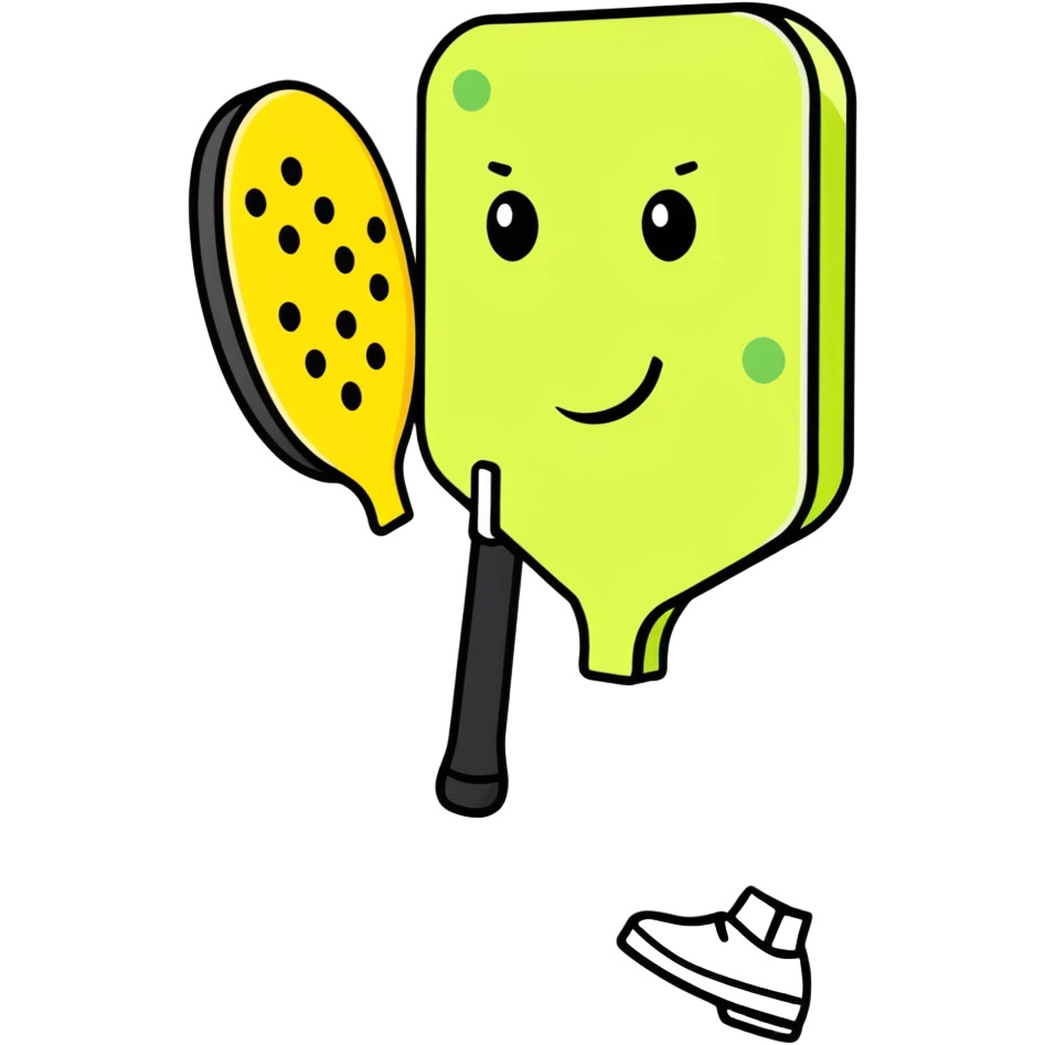 Pickleball player emoji
