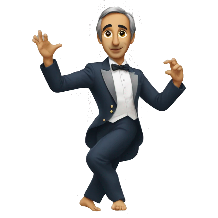 Zemmour qui dance emoji