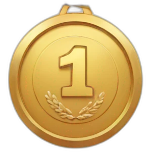 1st place medal emoji
