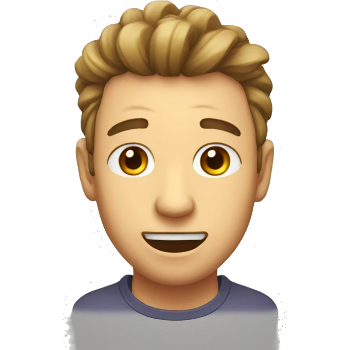 Mewing emoji