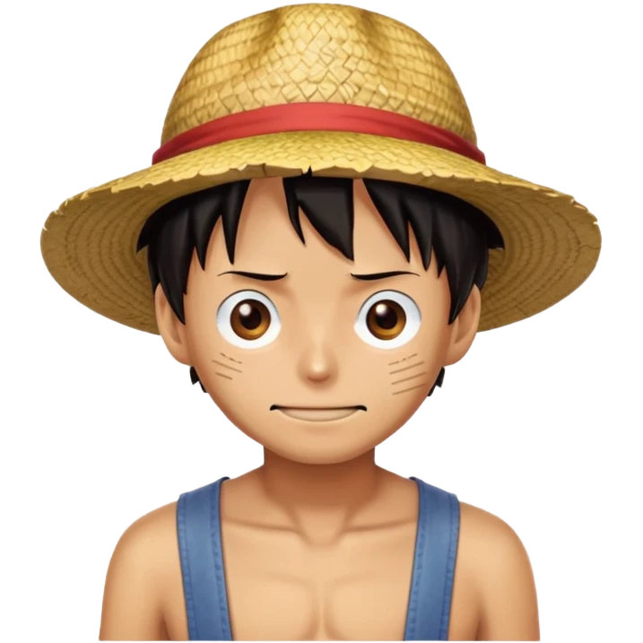 Strawhat luffy emoji