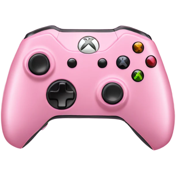 pink xbox controller  emoji