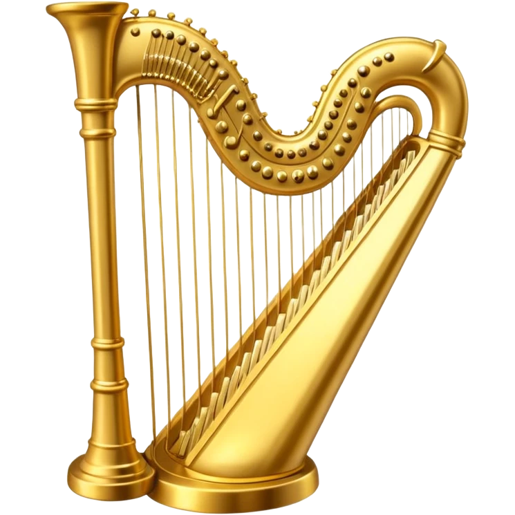 golden harp emoji