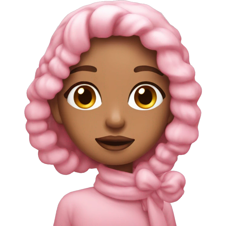Create aesthetic holiday emojis girly pink  emoji