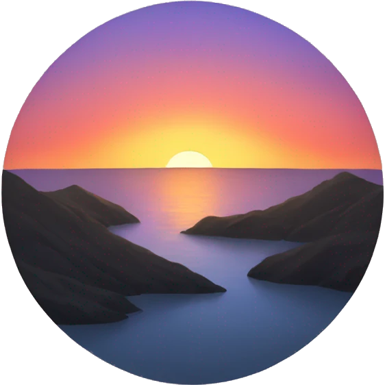 sunset emoji