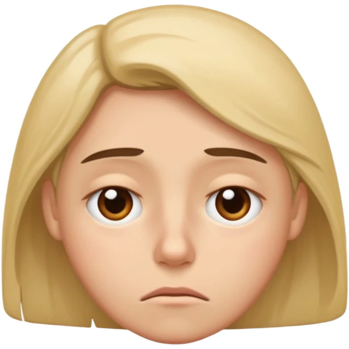 exhausted emoji