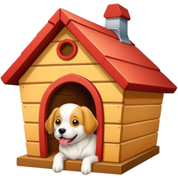 Dog house emoji