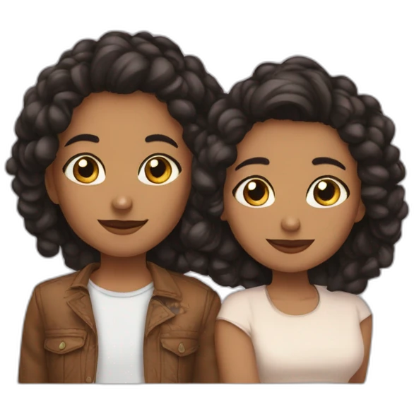 fadila et reyandl amour emoji