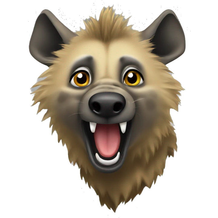 Hyena emoji