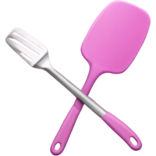 Pink spatula  emoji
