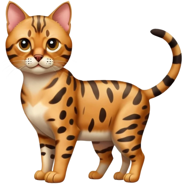 Bengal cat emoji
