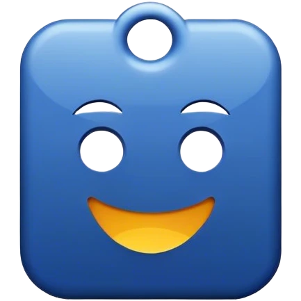 dark blue geotag emoji