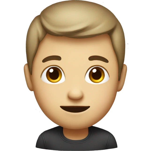 Make me a emoji of a very small person with a big head emoji
