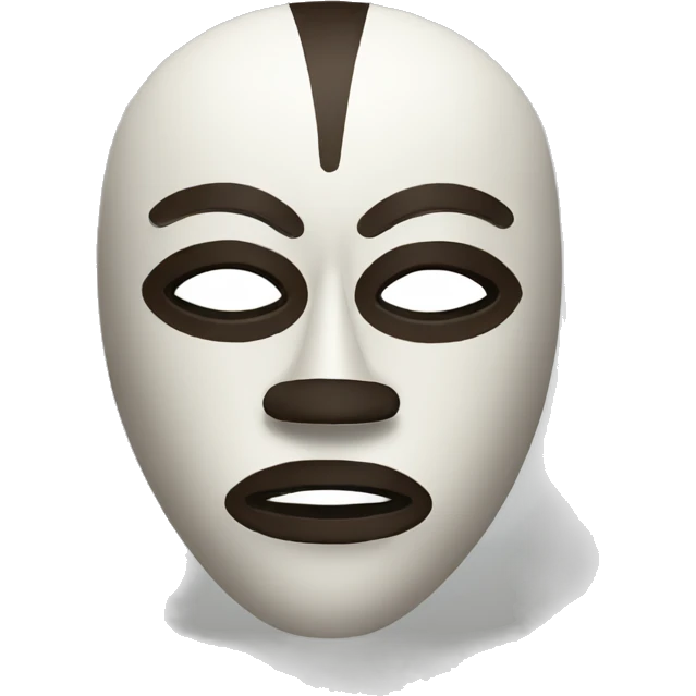 african mask emoji