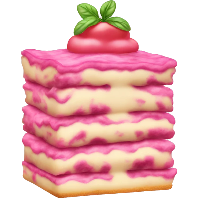 pink lasagna  emoji