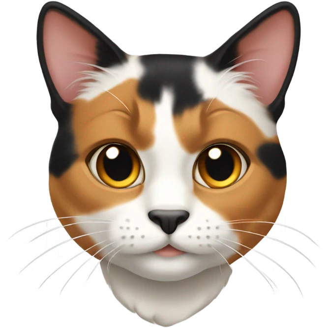 Calico cat emoji
