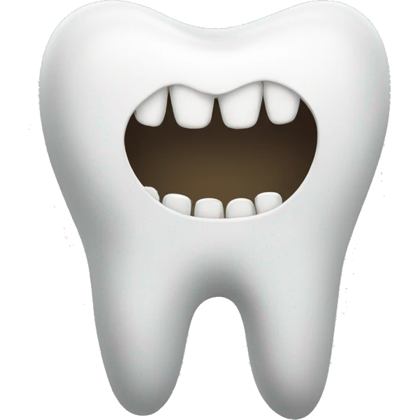bad tooth emoji