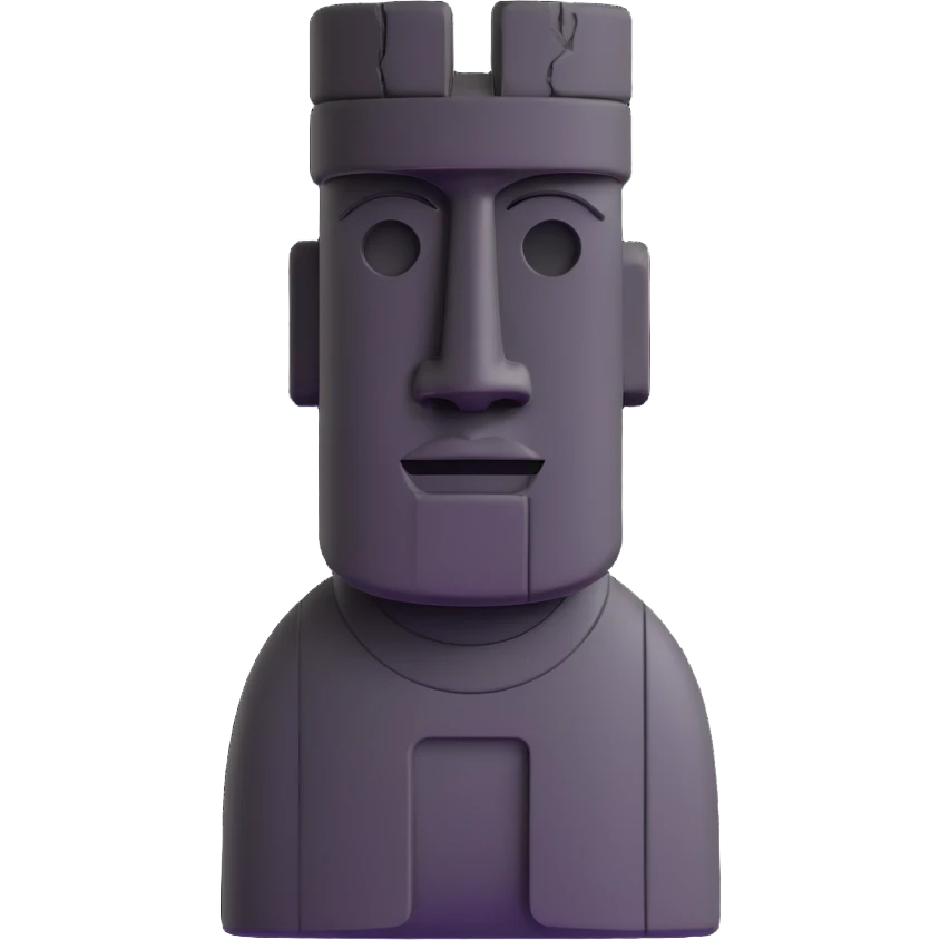 sigma moai emoji