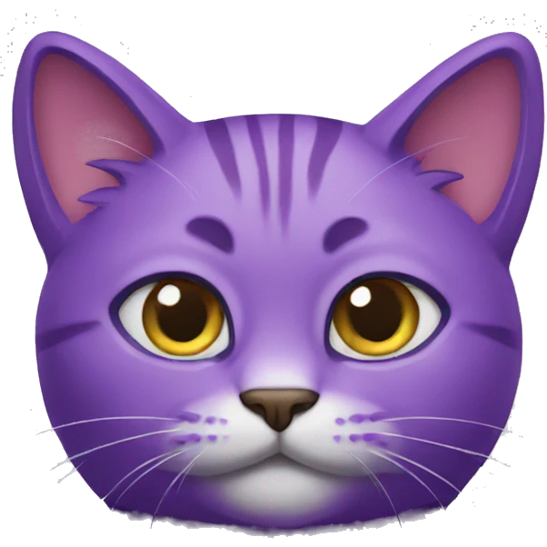 purple cat emoji