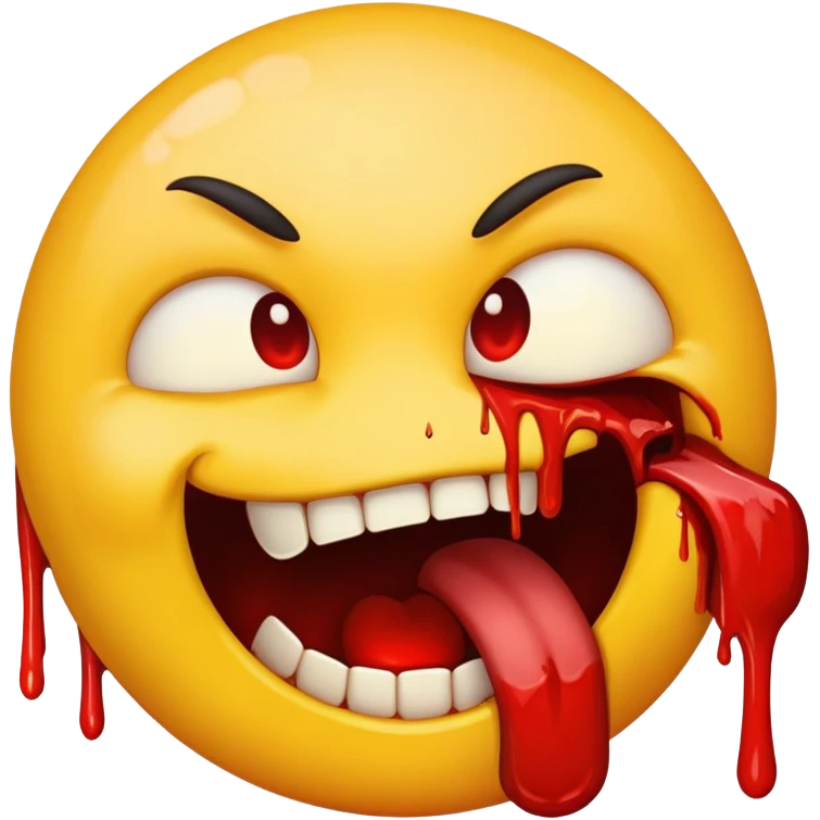 emoji with face eaten off emoji