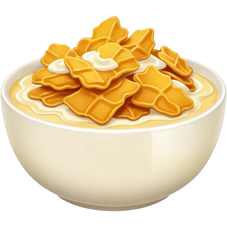 cornflakes match milk emoji