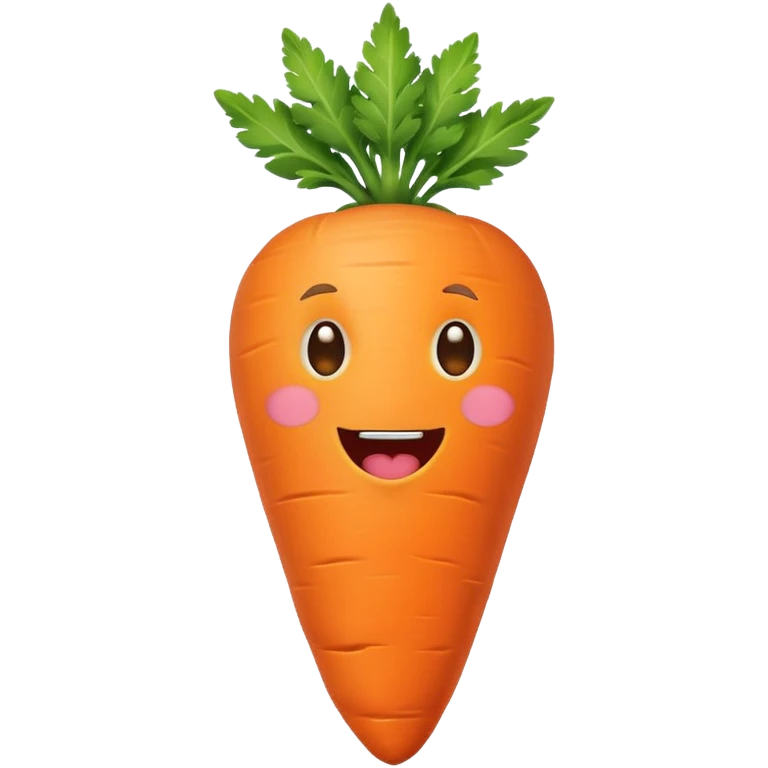 singing carrot emoji