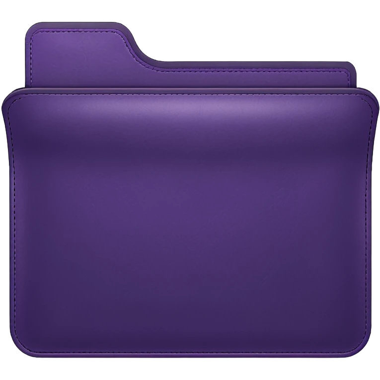 dark purple folder emoji