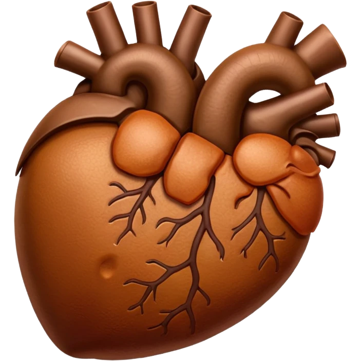 Make human liver iPhone emoji style emoji