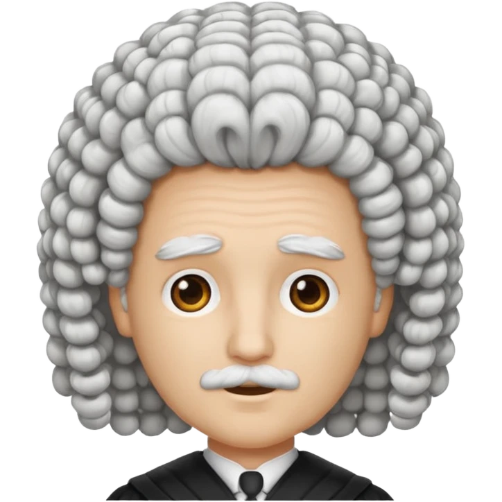 Courtroom Items, only a Judge’s Wig 

 emoji