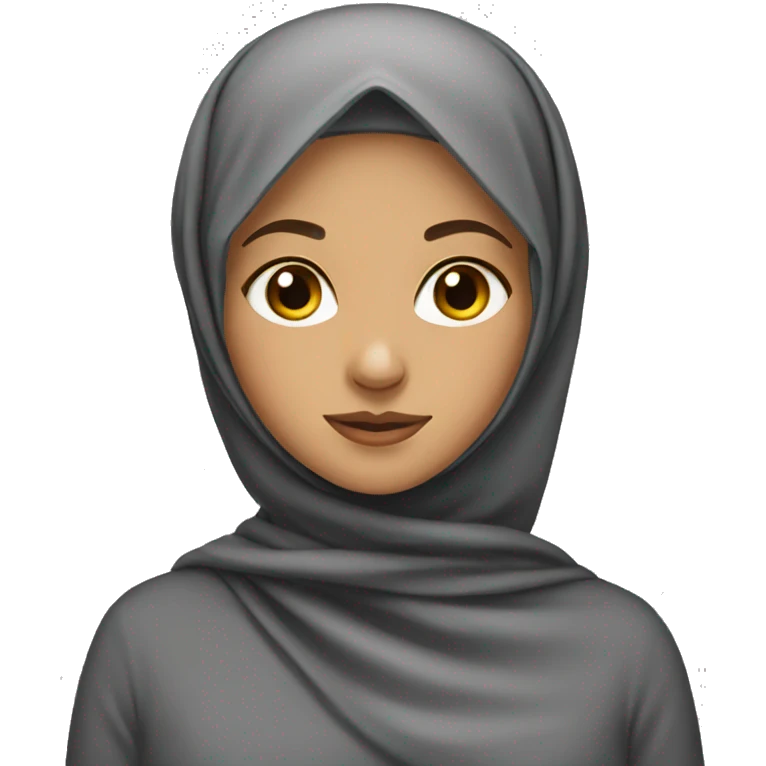 girl wearing hijab emoji