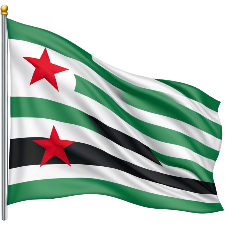 Syrische Revolution Flagge  emoji
