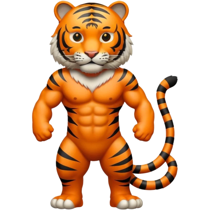 Tiger body emoji