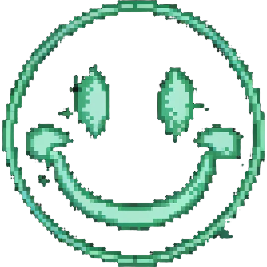 smiley face emitting sonar waves emoji