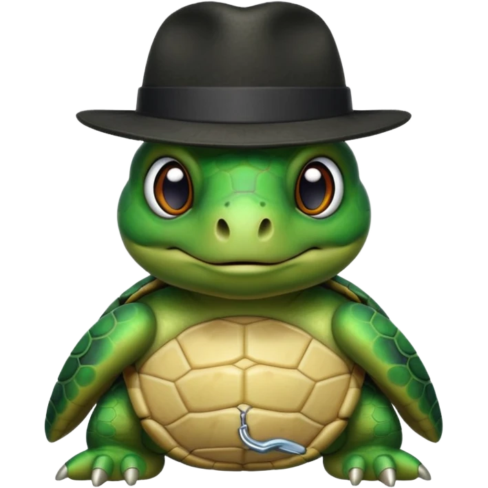 Gangster turtle  emoji
