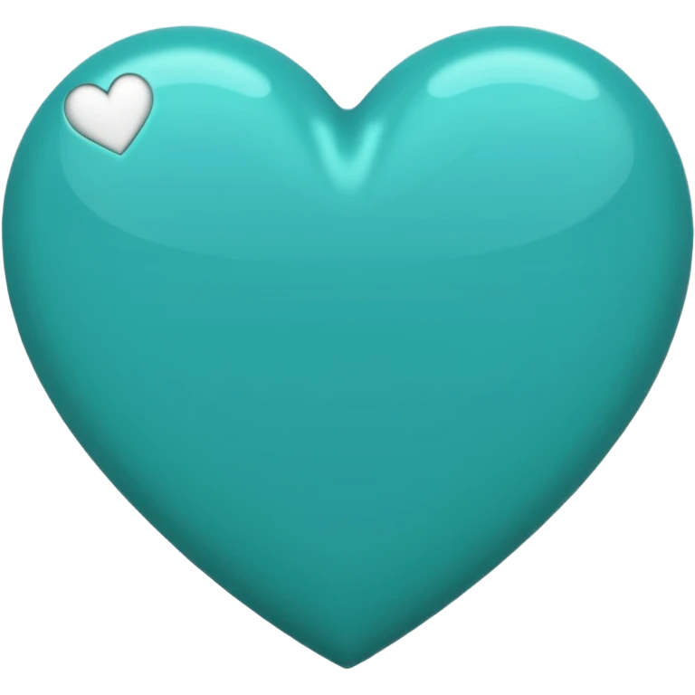Teal heart with Canadian dollars emoji