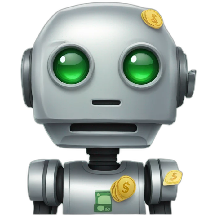 cash robot emoji