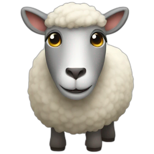 sheep donkey emoji