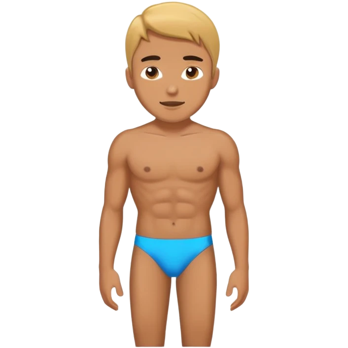 Man in Speedo emoji