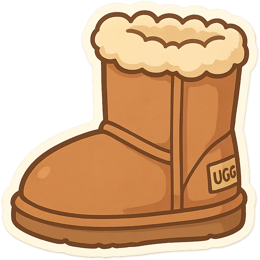 UGG boots emoji