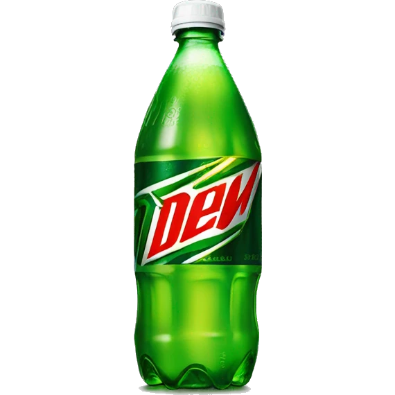Mountain Dew bottle emoji