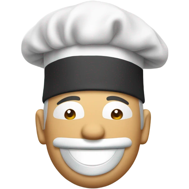 Gorro de chef  emoji