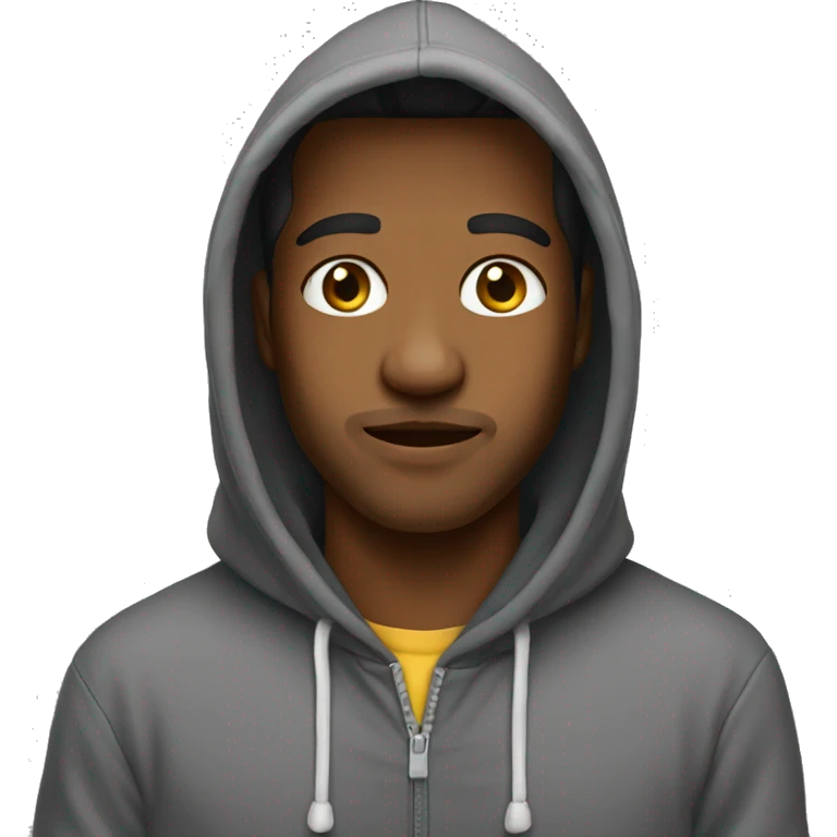 A cute hoodie emoji