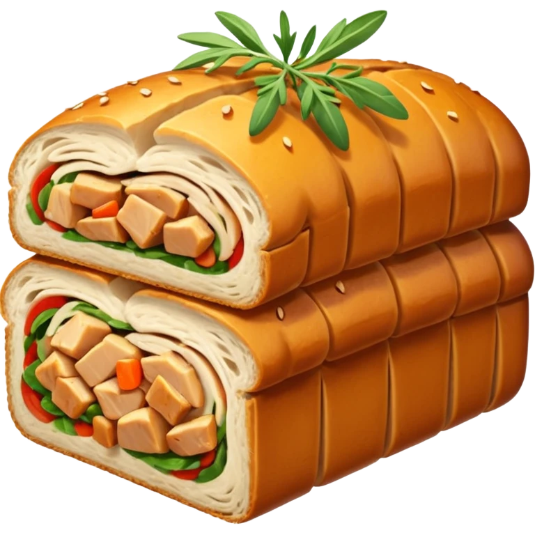 chicken loaf emoji