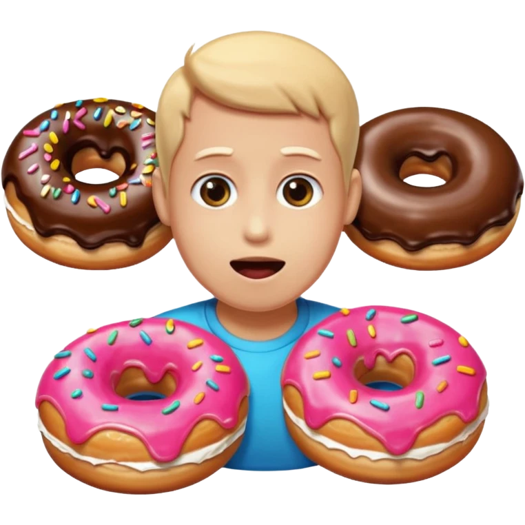 Me Drooling over donuts  emoji