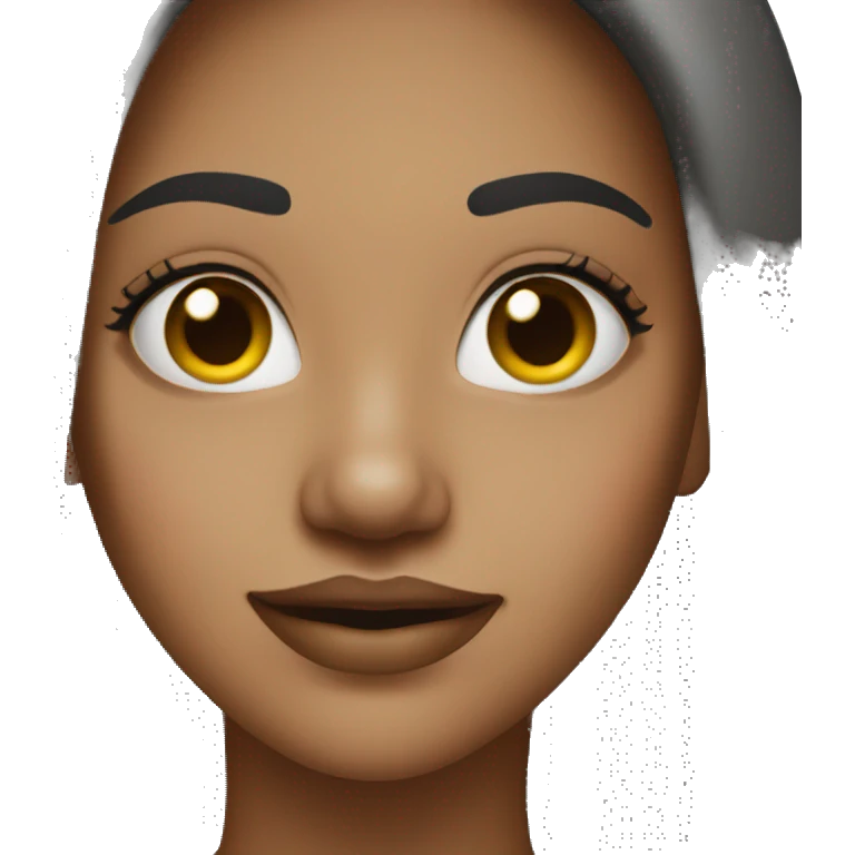 Girl with nose ring emoji