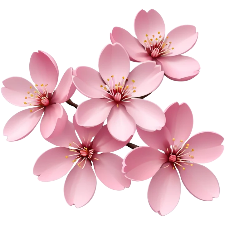 cherry blossom emoji