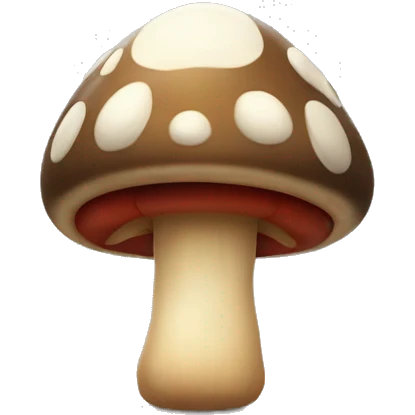 Mario-style Mushroom Cyclops emoji