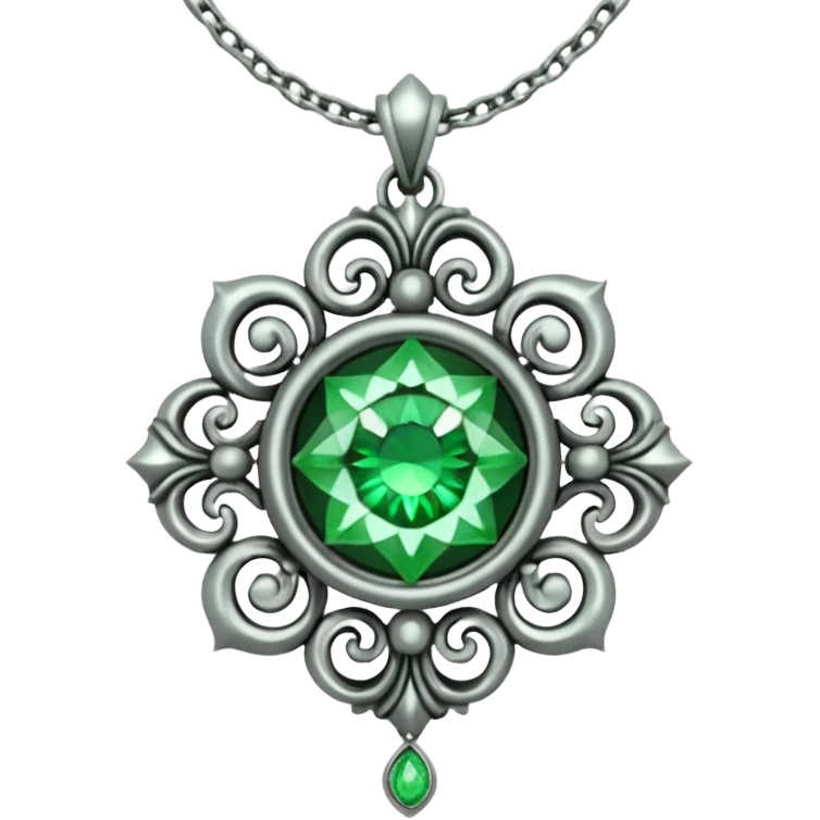 haunted necklace emoji