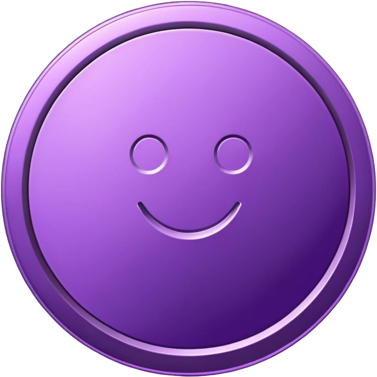 purple token icon emoji