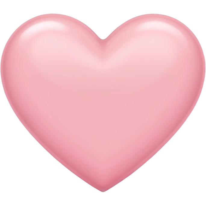 Imagine light pink heart emoji